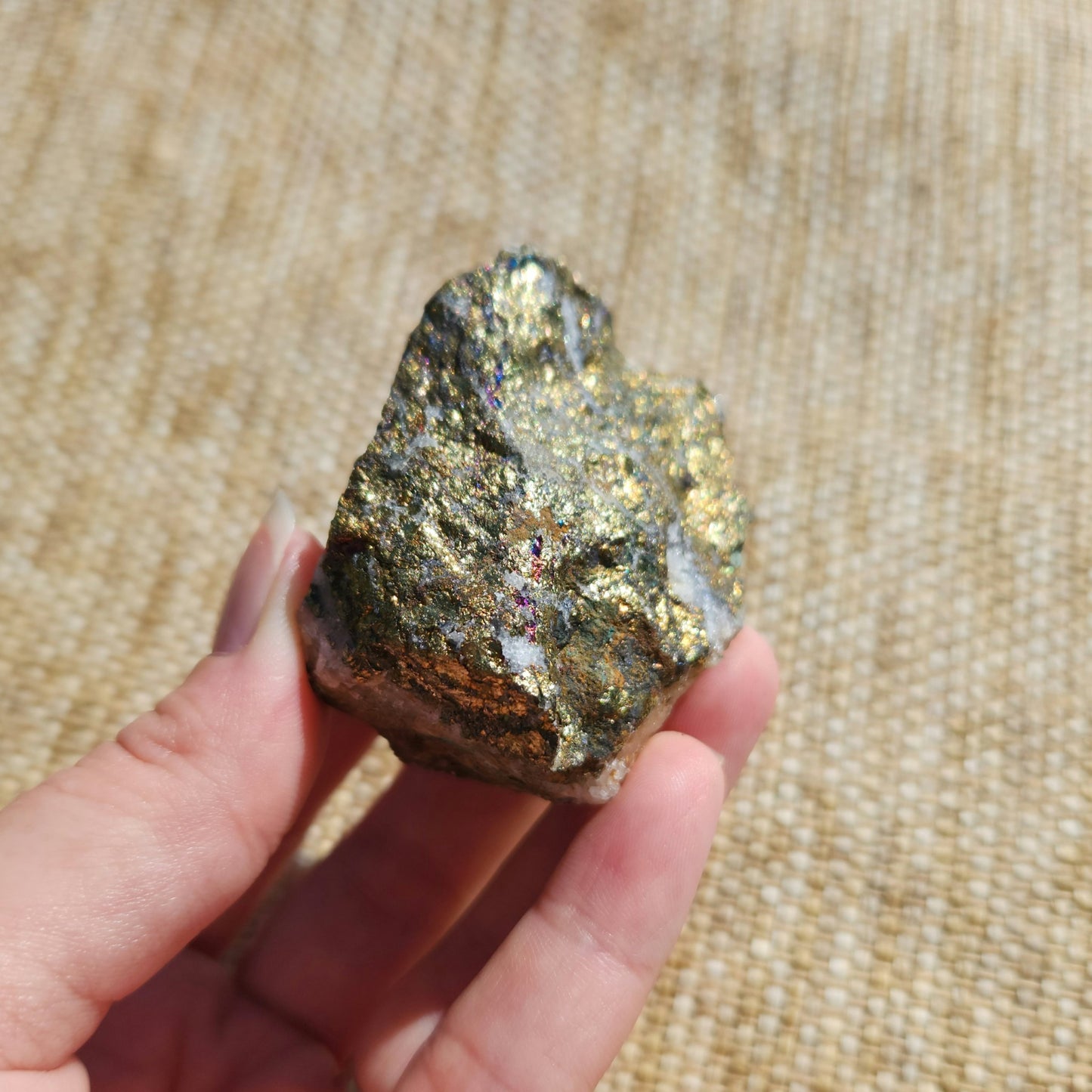 Chalcopyrite Rough - Golden 136g