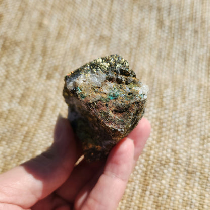 Chalcopyrite Rough - Golden 136g