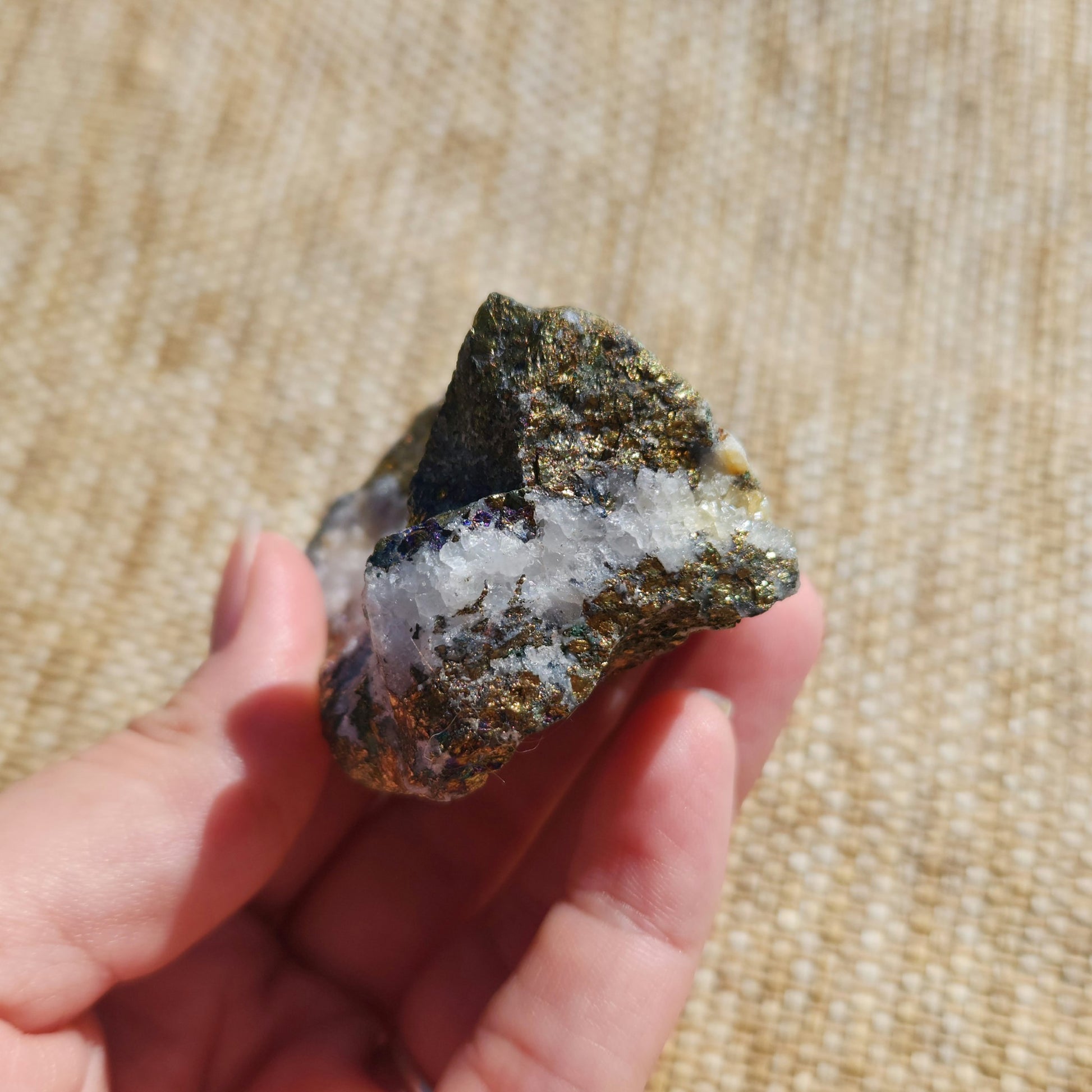 Chalcopyrite Rough - Golden 136g