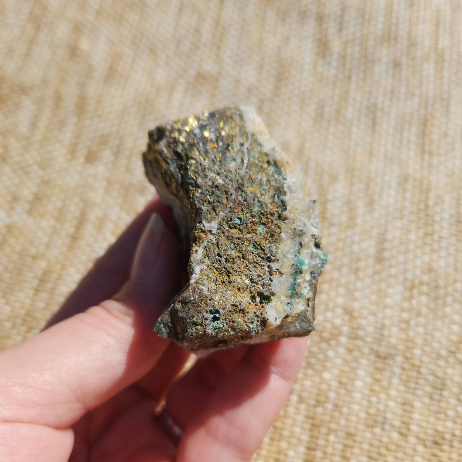 Chalcopyrite Rough - Golden 136g