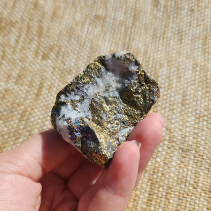 Chalcopyrite Rough - Golden 136g