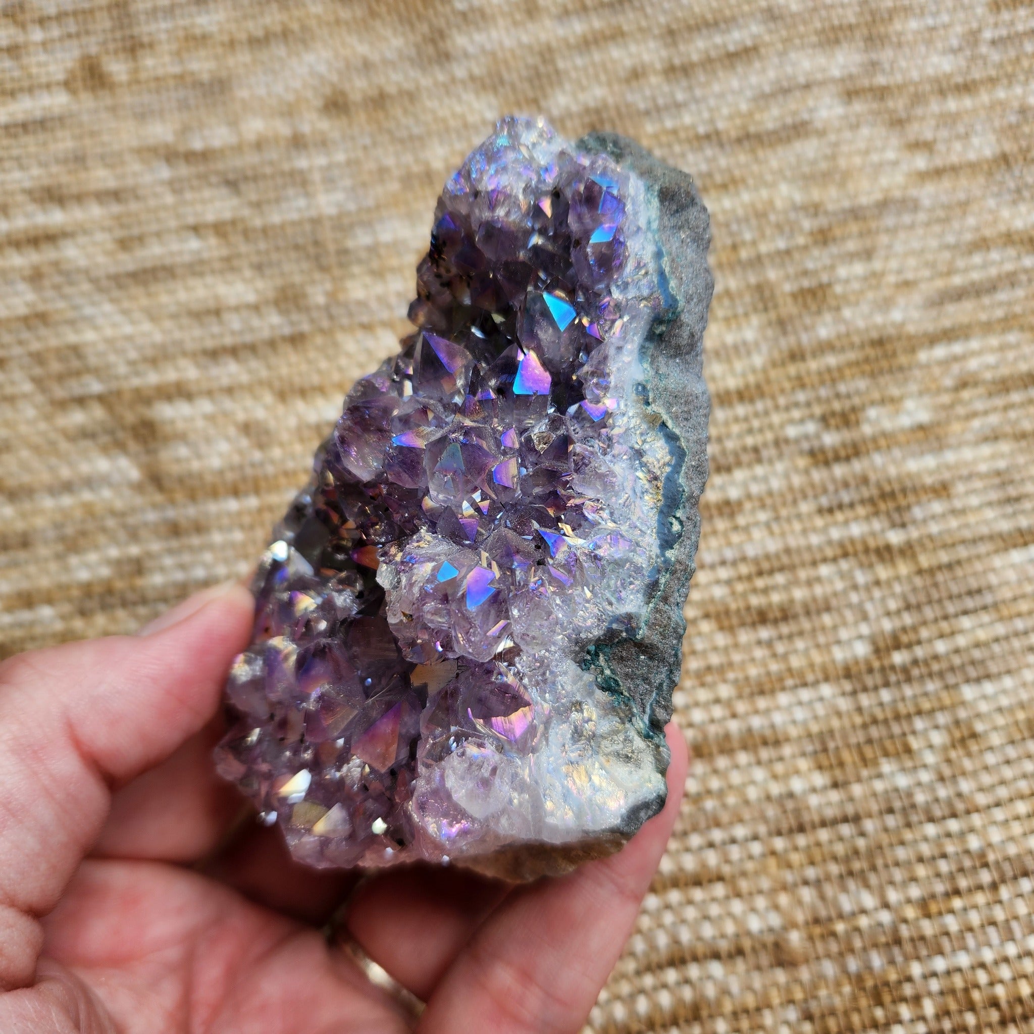 Amethyst hot sale aura cluster