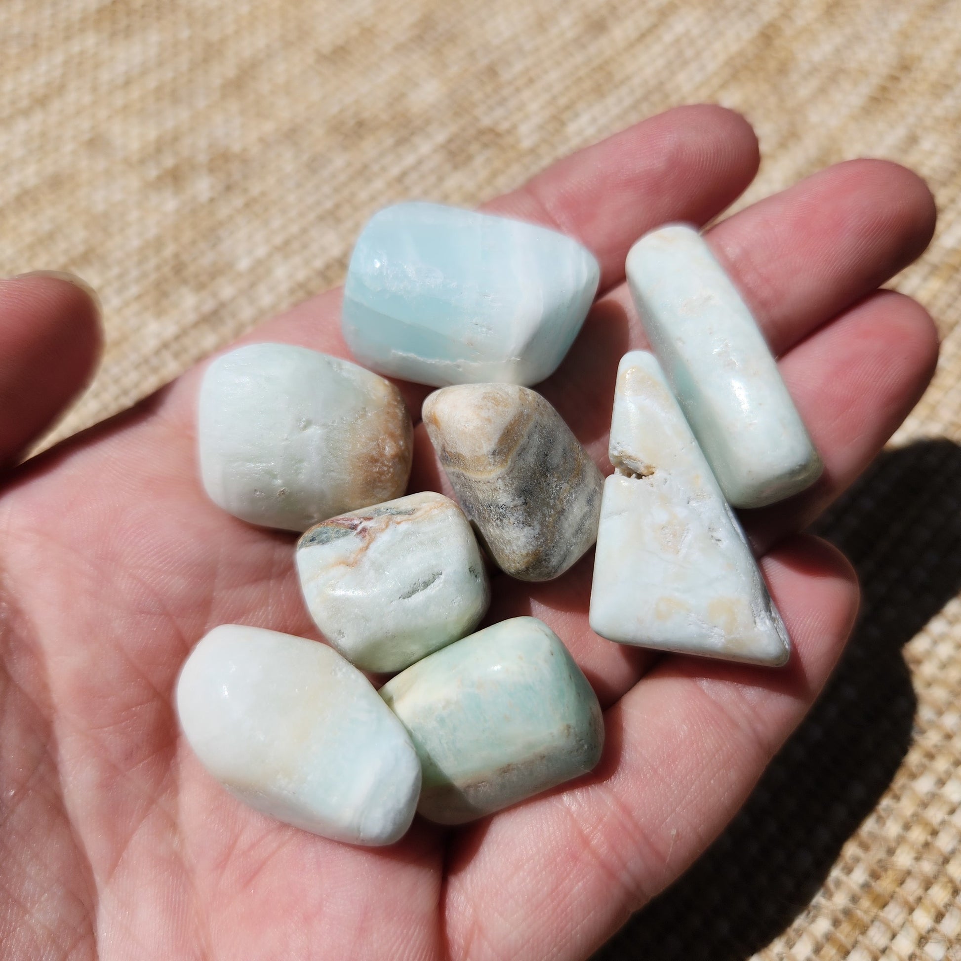 Caribbean Calcite Tumble Small