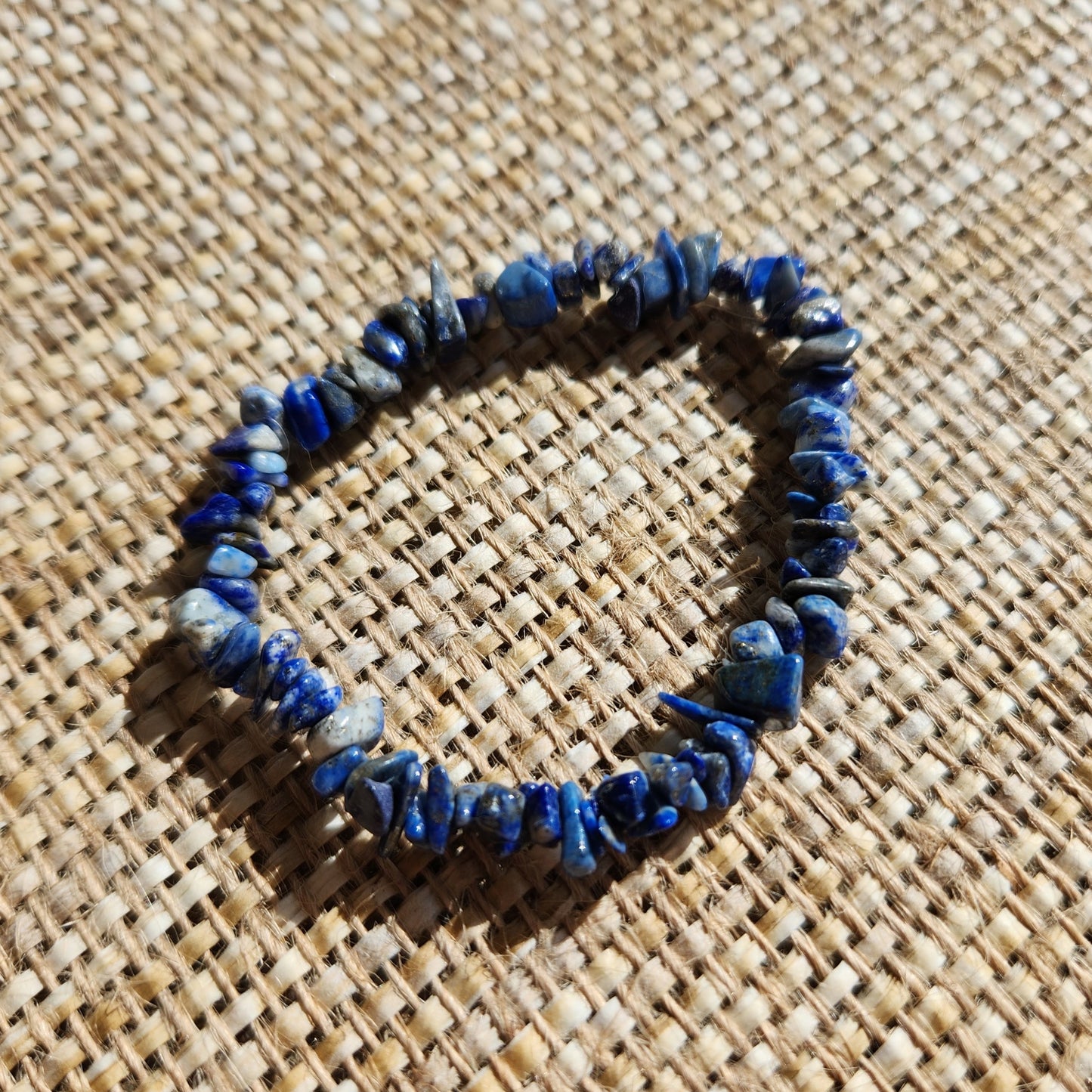 Lapis Lazuli Chip Bracelet 5mm